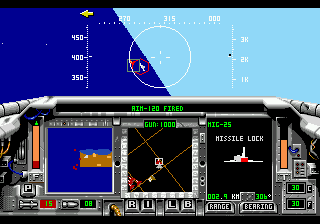 F-15 Strike Eagle II (Europe) In game screenshot